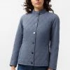 Finn Flare Damen FEINEM STEHKRAGEN - Übergangsjacke - Blue -Finn Flare Verkaufsladen d235fc9223924d738a33ef9ba9ab48d0