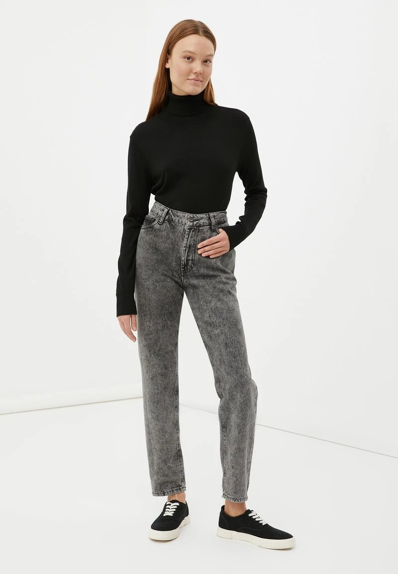 Finn Flare Strickpullover - Black | Damen 4 Finn Flare Strickpullover - Black | Damen – Bild 2