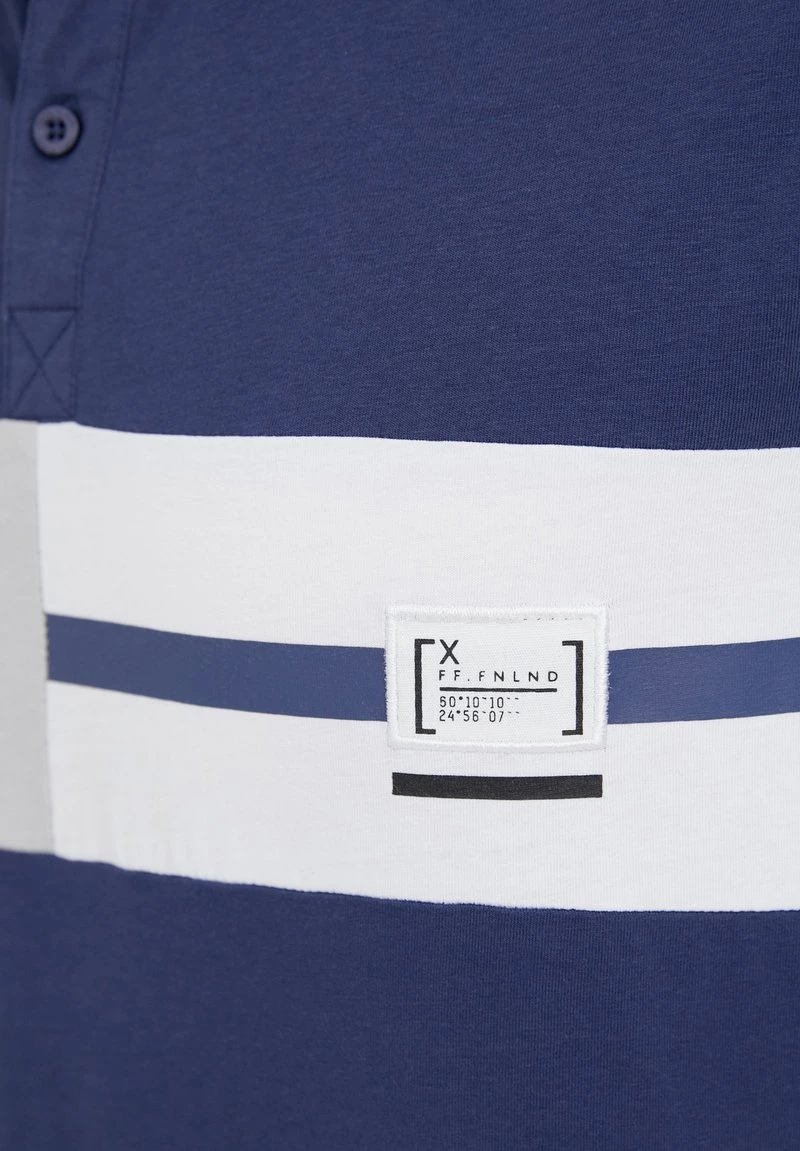 Finn Flare Herren Poloshirt - Dark Blue 8 Finn Flare Herren Poloshirt - Dark Blue – Bild 6