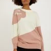 Finn Flare Damen Strickpullover - Beige -Finn Flare Verkaufsladen d2987d36a26f42d4ac1705bb57cbda8a