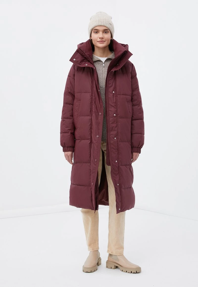 Finn Flare Wintermantel - Dark Red | Damen 4 Finn Flare Wintermantel - Dark Red | Damen – Bild 2