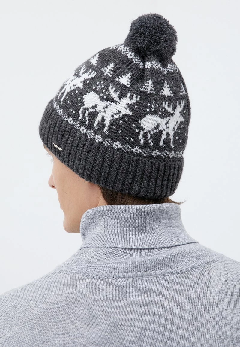 Finn Flare Herren Mütze - Dark Grey 4 Finn Flare Herren Mütze - Dark Grey – Bild 2