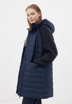 Finn Flare Damen Daunenmantel - Dark Blue -Finn Flare Verkaufsladen d31315f910794acb89cf7c5dd37f937b