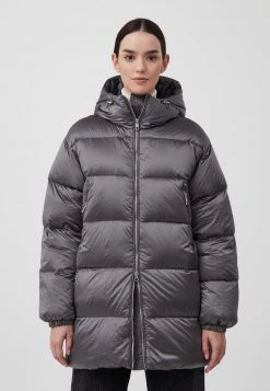 Finn Flare Damen Daunenmantel - Grey-blue