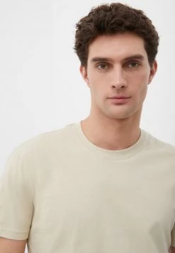 Finn Flare Herren T-Shirt Basic - Greybeige -Finn Flare Verkaufsladen d3e209e997604785bdc420977a706cad