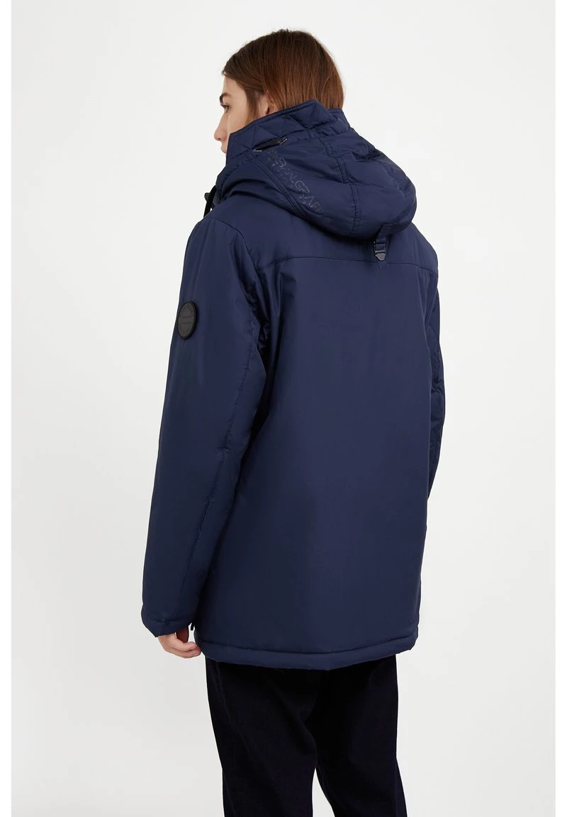 Finn Flare Übergangsjacke - Dark Blue | Herren 5 Finn Flare Übergangsjacke - Dark Blue | Herren – Bild 3