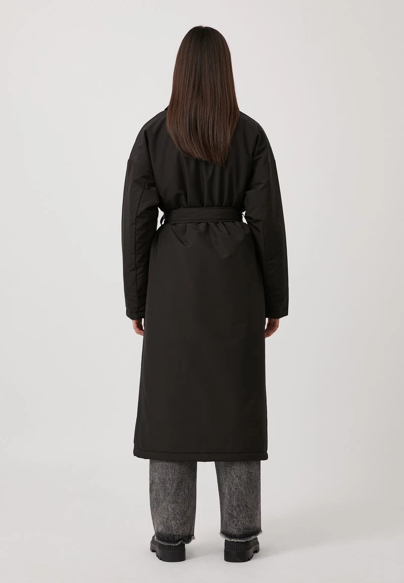 Finn Flare Damen Trenchcoat - Black 5 Finn Flare Damen Trenchcoat - Black – Bild 3