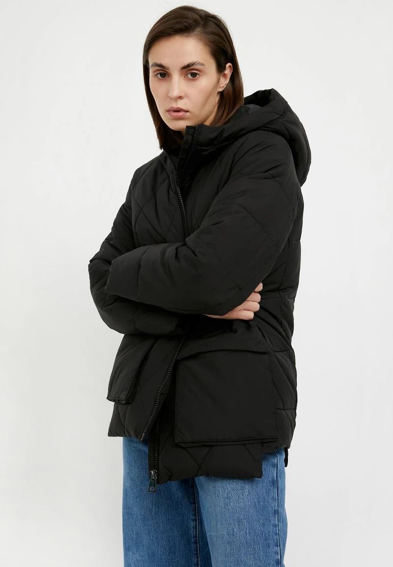 Finn Flare Damen Wintermantel - Black 3 Finn Flare Damen Wintermantel - Black