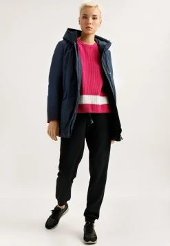 Finn Flare MIT AUFGESETZTEN TASCHEN - Wintermantel - Cosmic Blue | Damen -Finn Flare Verkaufsladen d4965cc0c9d8439fb8dd5c31bcb117d5