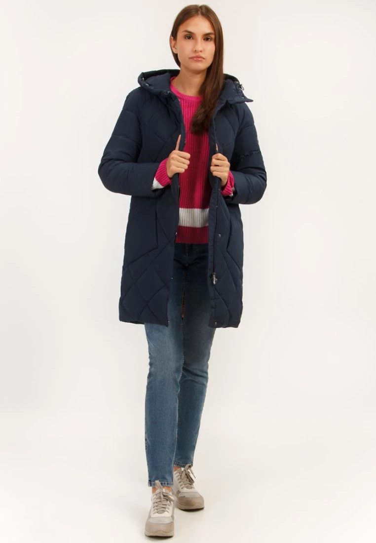 Finn Flare Wintermantel - Cosmic Blue | Damen 4 Finn Flare Wintermantel - Cosmic Blue | Damen – Bild 2