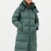 Finn Flare Damen DAUNENMANTEL - Daunenmantel - Dark Green