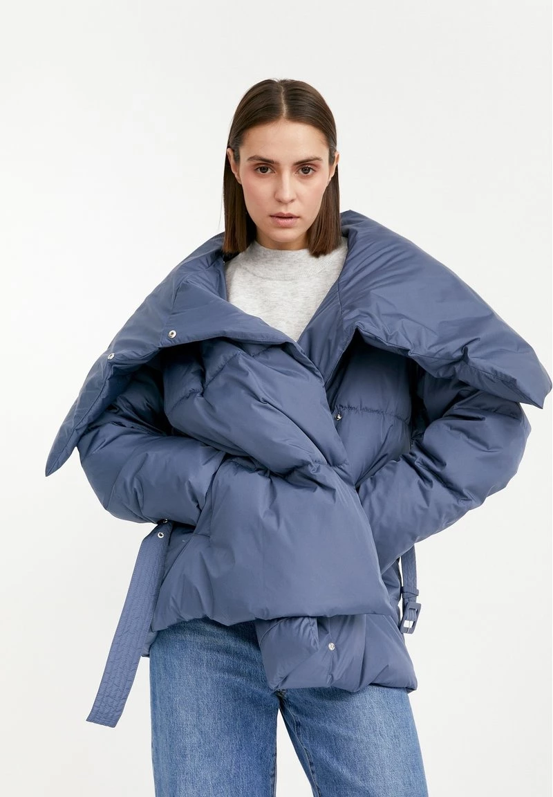 Finn Flare Damen Winterjacke - Light Blue 7 Finn Flare Damen Winterjacke - Light Blue – Bild 5