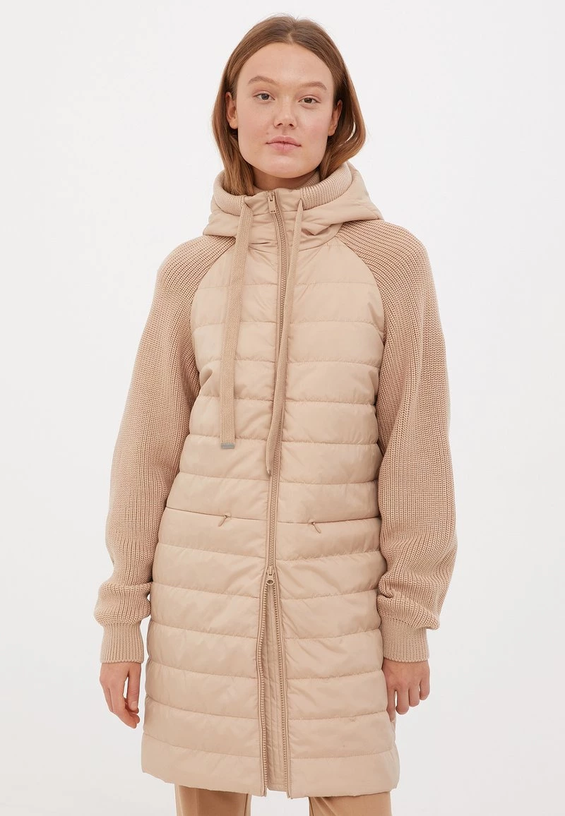 Finn Flare Damen Daunenmantel - Beige 3 Finn Flare Damen Daunenmantel - Beige