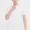 Finn Flare Herren T-Shirt Basic - White