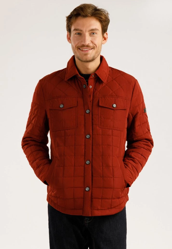 Finn Flare Herren MIT AUFGESETZTEN TASCHEN - Übergangsjacke - Dark Red 3 Finn Flare Herren MIT AUFGESETZTEN TASCHEN - Übergangsjacke - Dark Red