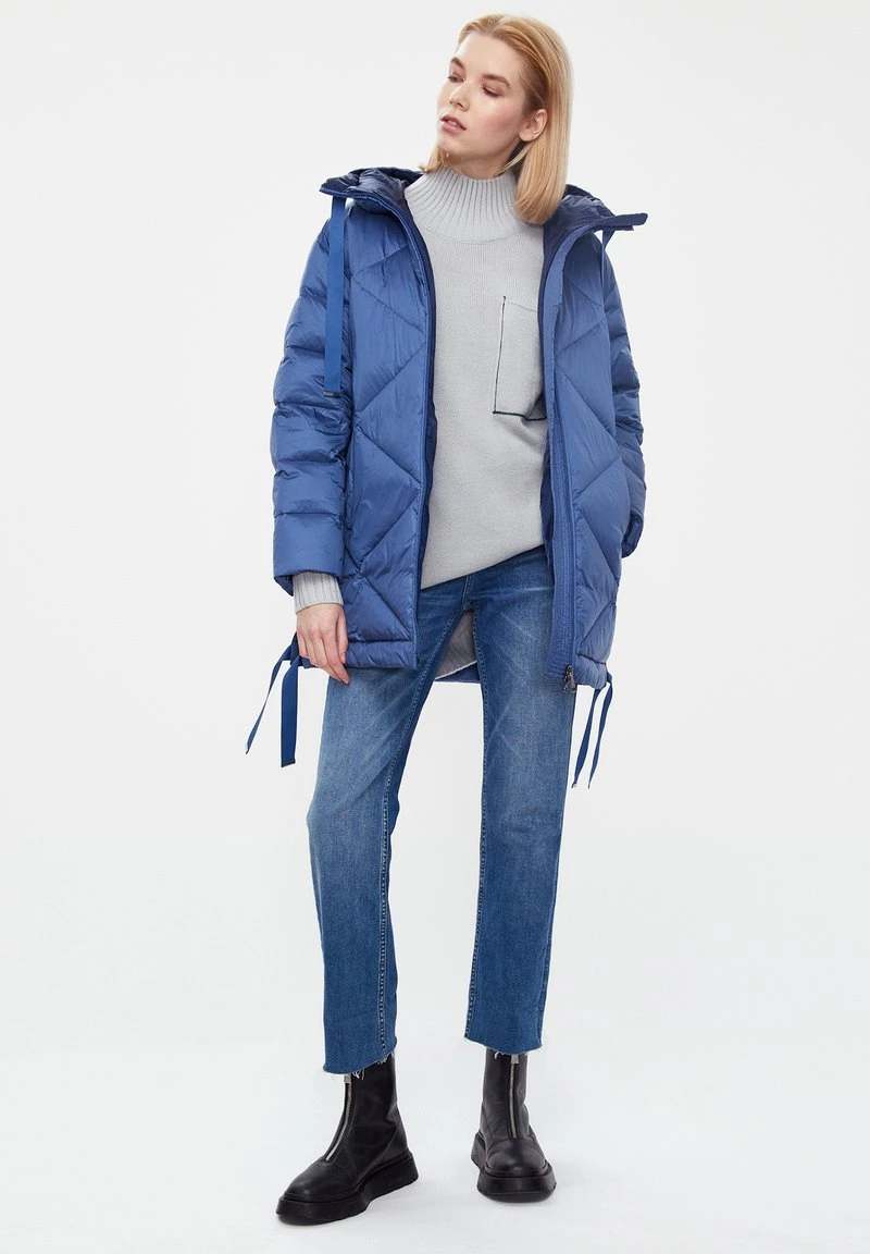 Finn Flare Damen Wintermantel - Light Blue 4 Finn Flare Damen Wintermantel - Light Blue – Bild 2