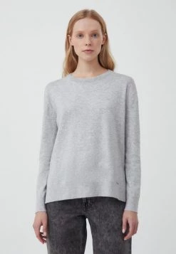 Finn Flare Damen Strickpullover - Light Grey