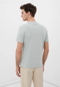 Finn Flare Herren T-Shirt Basic - Lightgreen 11 Finn Flare Herren T-Shirt Basic - Lightgreen -Finn Flare Verkaufsladen d82020defab54af2a69fc74b25224b98