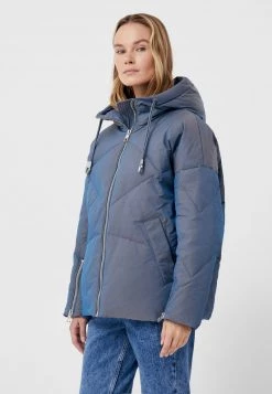 Finn Flare Damen Winterjacke - Grey-blue -Finn Flare Verkaufsladen d8b6a886e719413a9eba7fb485629693