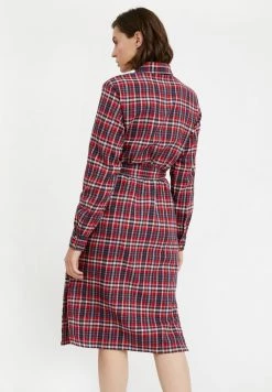 Finn Flare Damen Blusenkleid - Red 11 Finn Flare Damen Blusenkleid - Red -Finn Flare Verkaufsladen d8db6d406c98488cb034d326a079133f