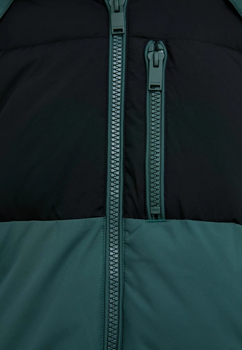 Finn Flare Damen Winterjacke - Dark Green 10 Finn Flare Damen Winterjacke - Dark Green – Bild 8