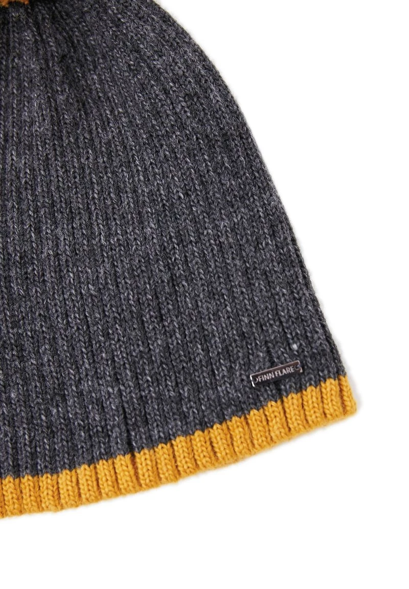 Finn Flare Herren Mütze - Dark Grey 6 Finn Flare Herren Mütze - Dark Grey – Bild 4