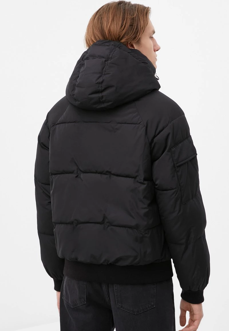 Finn Flare Herren Winterjacke - Black 5 Finn Flare Herren Winterjacke - Black – Bild 3