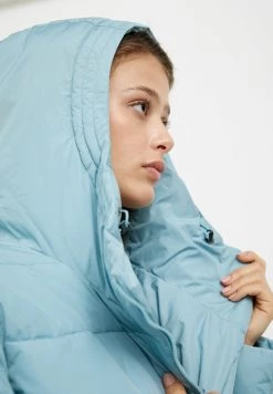 Finn Flare Wintermantel - Light Turquois | Damen -Finn Flare Verkaufsladen d9b4cf0f515746108095233ffc171181