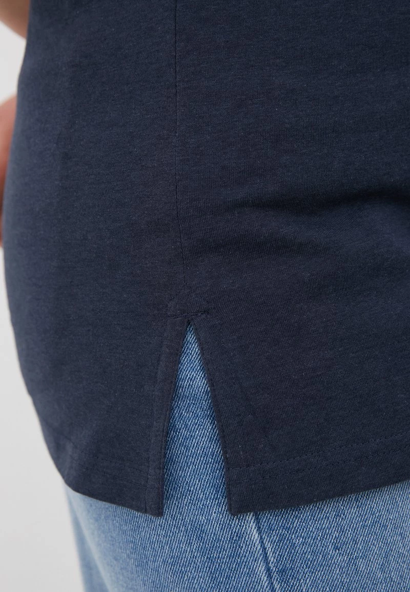 Finn Flare Damen T-Shirt Basic - Dark Blue 8 Finn Flare Damen T-Shirt Basic - Dark Blue – Bild 6