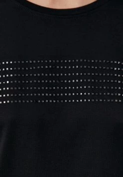 FINN FLARE KURZARM - T-Shirt Print - Black | Damen -Finn Flare Verkaufsladen dbd1ba762de64f43953e2d9b345e4549