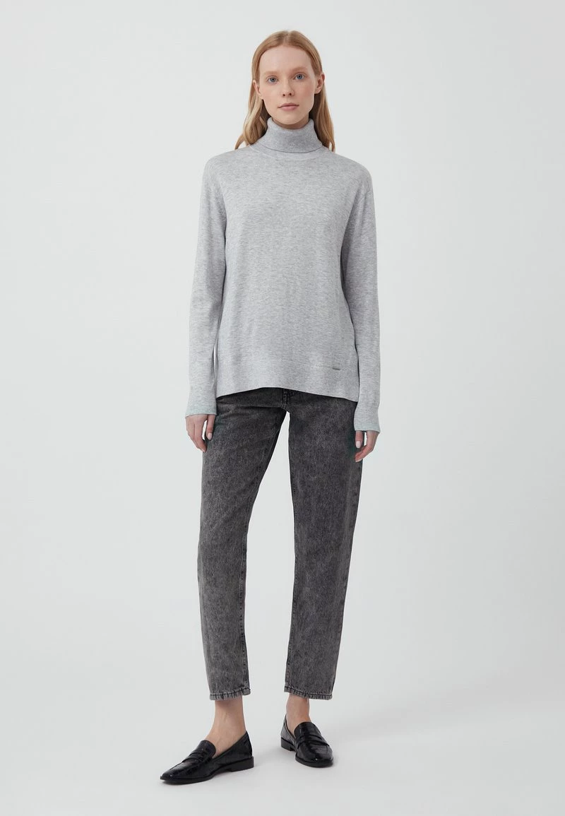 Finn Flare Strickpullover - Light Grey | Damen 4 Finn Flare Strickpullover - Light Grey | Damen – Bild 2