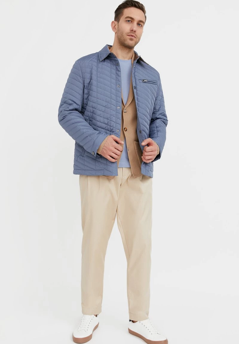 Finn Flare Herren Übergangsjacke - Grey-blue 4 Finn Flare Herren Übergangsjacke - Grey-blue – Bild 2