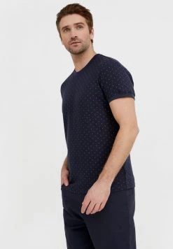 Finn Flare T-Shirt Print - Dark Blue | Herren 12 Finn Flare T-Shirt Print - Dark Blue | Herren -Finn Flare Verkaufsladen dc654b08eb3245f89cdc5b586c805cab