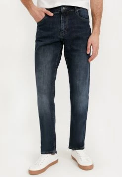Finn Flare Herren Jeans Straight Leg - Dark Blue