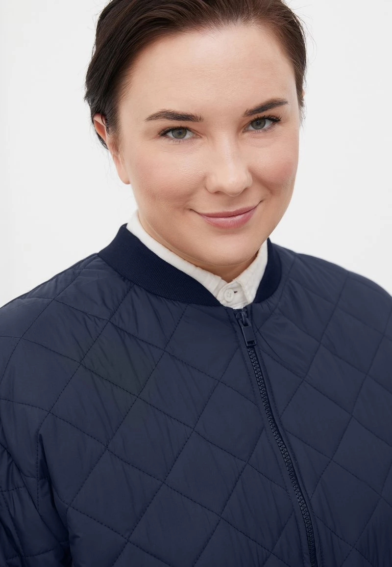 Finn Flare Damen Wintermantel - Dark Blue 7 Finn Flare Damen Wintermantel - Dark Blue – Bild 5