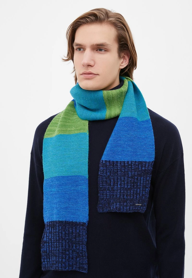 Finn Flare Herren Schal - Blau 3 Finn Flare Herren Schal - Blau