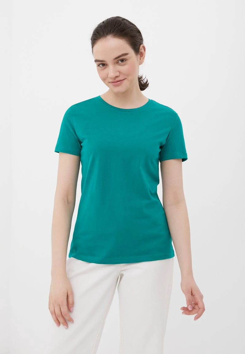 Finn Flare T-Shirt Basic - Light Green | Damen 3 Finn Flare T-Shirt Basic - Light Green | Damen