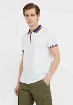 Finn Flare Herren Poloshirt - White -Finn Flare Verkaufsladen dd8b9c96093b48998c6948167e8f60ce
