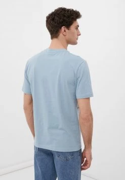 Finn Flare T-Shirt Print - Grey-blue | Herren -Finn Flare Verkaufsladen dda1b4865b7a40fe9f844ad48cf7fe6b