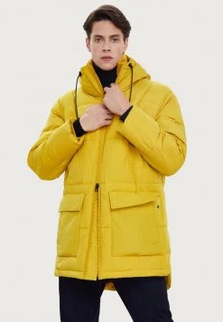 Finn Flare Wintermantel - Yellow | Herren