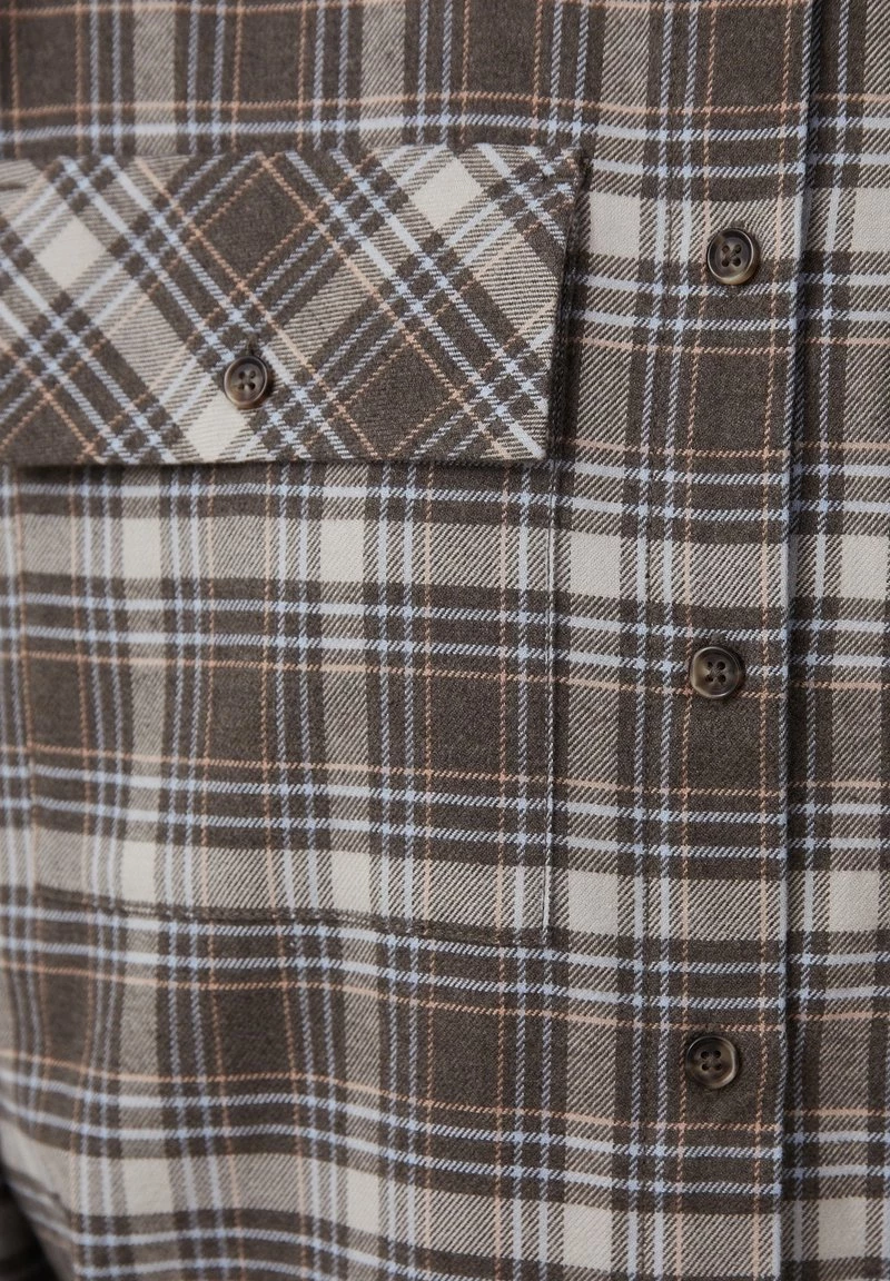 Finn Flare Damen Hemdbluse - Dark Brown 9 Finn Flare Damen Hemdbluse - Dark Brown – Bild 7