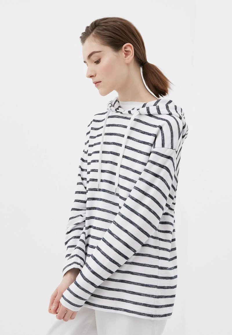 Finn Flare Damen Kapuzenpullover - White 6 Finn Flare Damen Kapuzenpullover - White – Bild 4