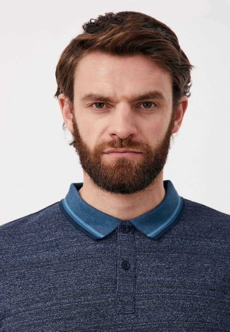 Finn Flare Poloshirt - Dark Blue | Herren 7 Finn Flare Poloshirt - Dark Blue | Herren – Bild 5