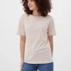 Finn Flare T-Shirt Print - Beige | Damen