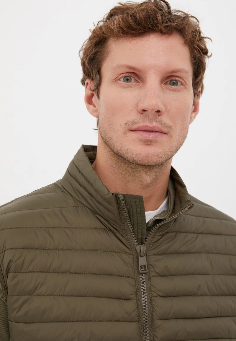 Finn Flare Herren Weste - Dark Green 4 Finn Flare Herren Weste - Dark Green – Bild 2