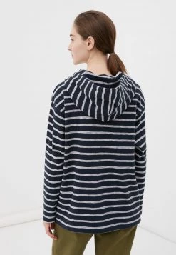 Finn Flare Damen Kapuzenpullover - Dark Blue -Finn Flare Verkaufsladen deabf2f7acd6456f80a10a9d8945b3b4