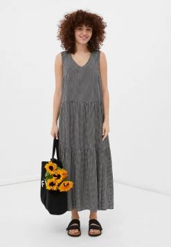 Finn Flare Damen Maxikleid - Black