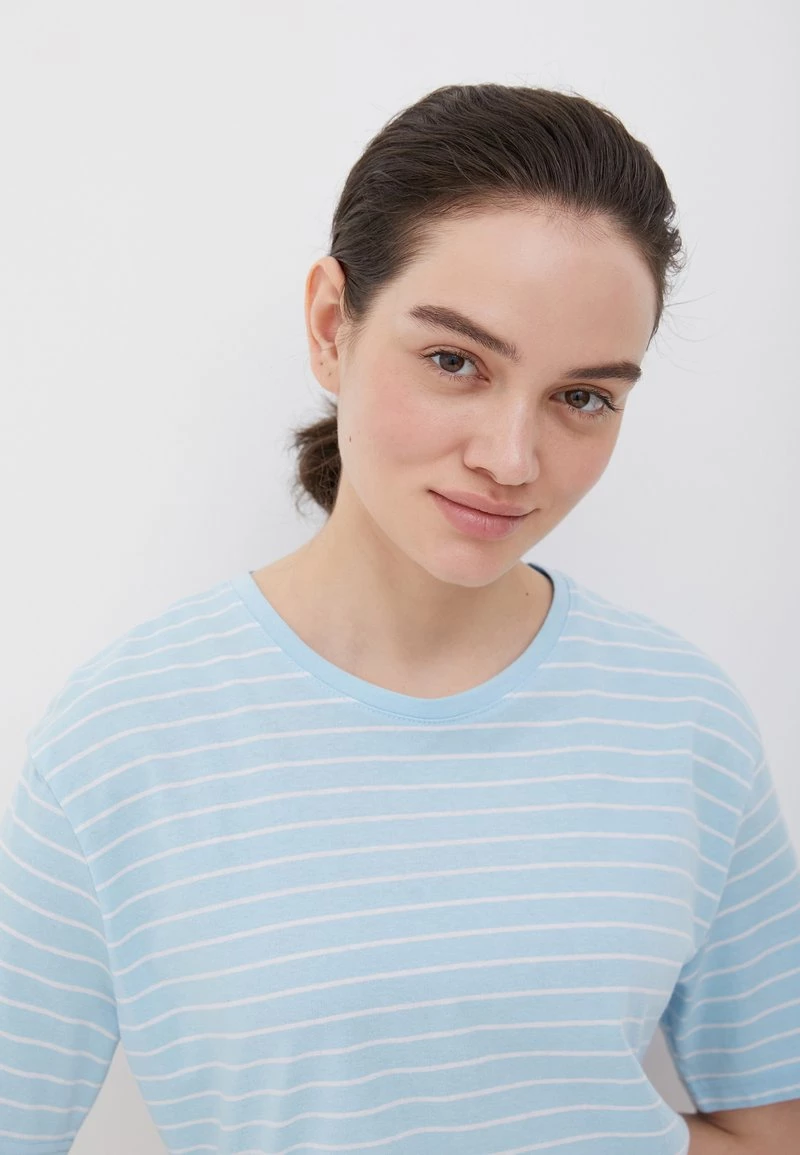 Finn Flare Damen T-Shirt Print - Light Blue 4 Finn Flare Damen T-Shirt Print - Light Blue – Bild 2