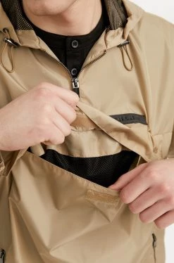 Finn Flare Herren Windbreaker - Beige -Finn Flare Verkaufsladen e0038bdd2c74409c8c014124768d0cb4