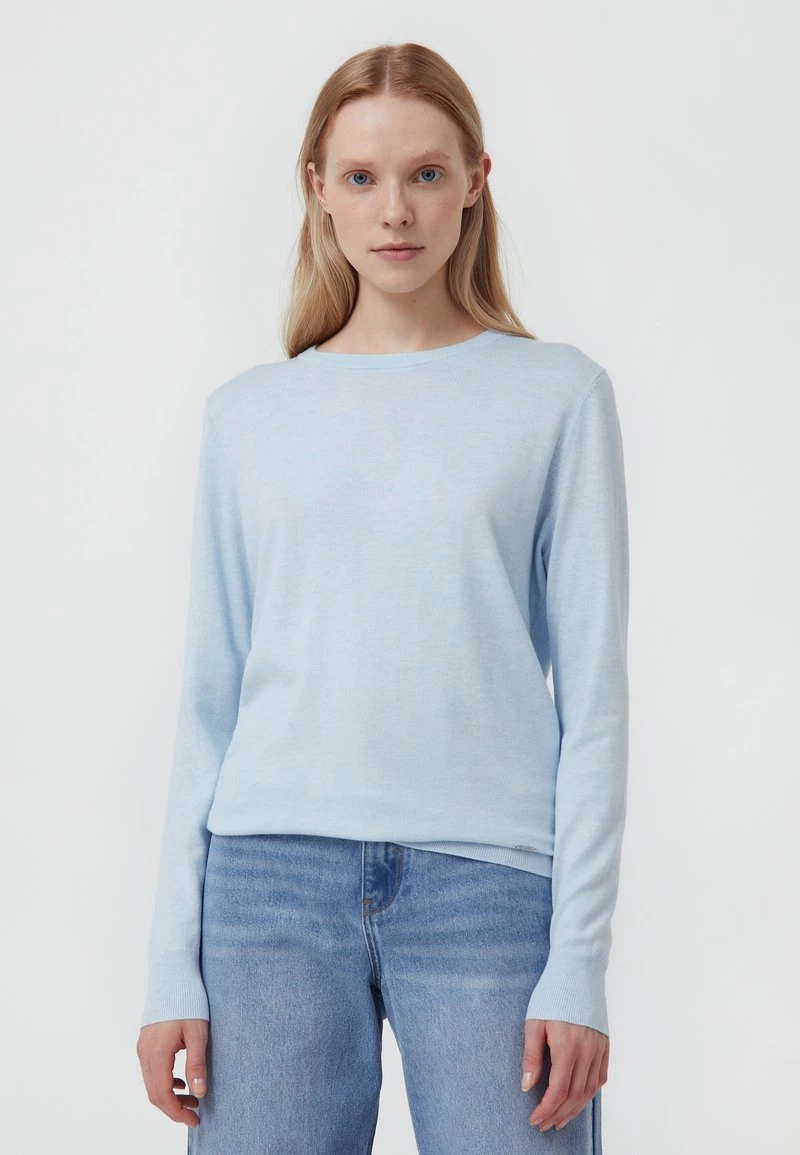 Finn Flare Damen Strickpullover - Light Blue 3 Finn Flare Damen Strickpullover - Light Blue